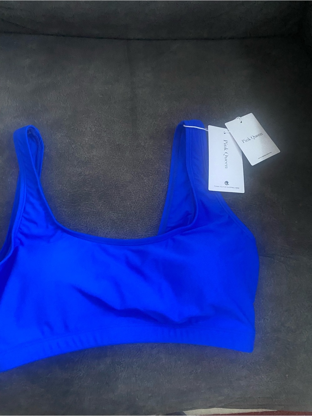 Pink queen brand sports bra new size small